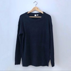 NWOT Gap Ultra Soft Navy Blue Tunic Sweater | L